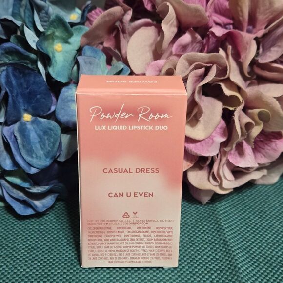 NIB! "Powder Room" Lux Liquid Lipstick Duo Set - Picture 6 of 8